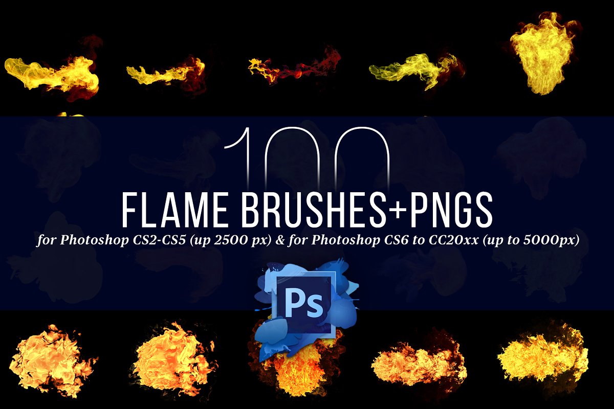 100-photoshop-flame-brushes4 100 photoshop flame brushes4
