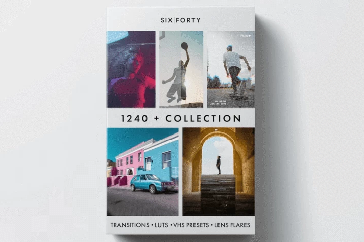1240 Transitions Master Collection MacOs - FREE LUTS, Flares, VHS 1 1240 master collection includes transitions luts lens flares and vhs presets