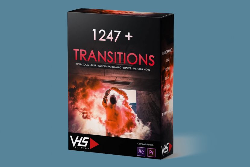 VHS® 1247+ Transitions Package MacOs – hiệu ứng chuyển cảnh 1 1247 transitions 900x 830x553 1