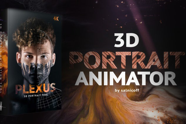 3D Portrait Animator MacOs - Chuyển ảnh 2D sang Video 3D 1 3d portrait animator