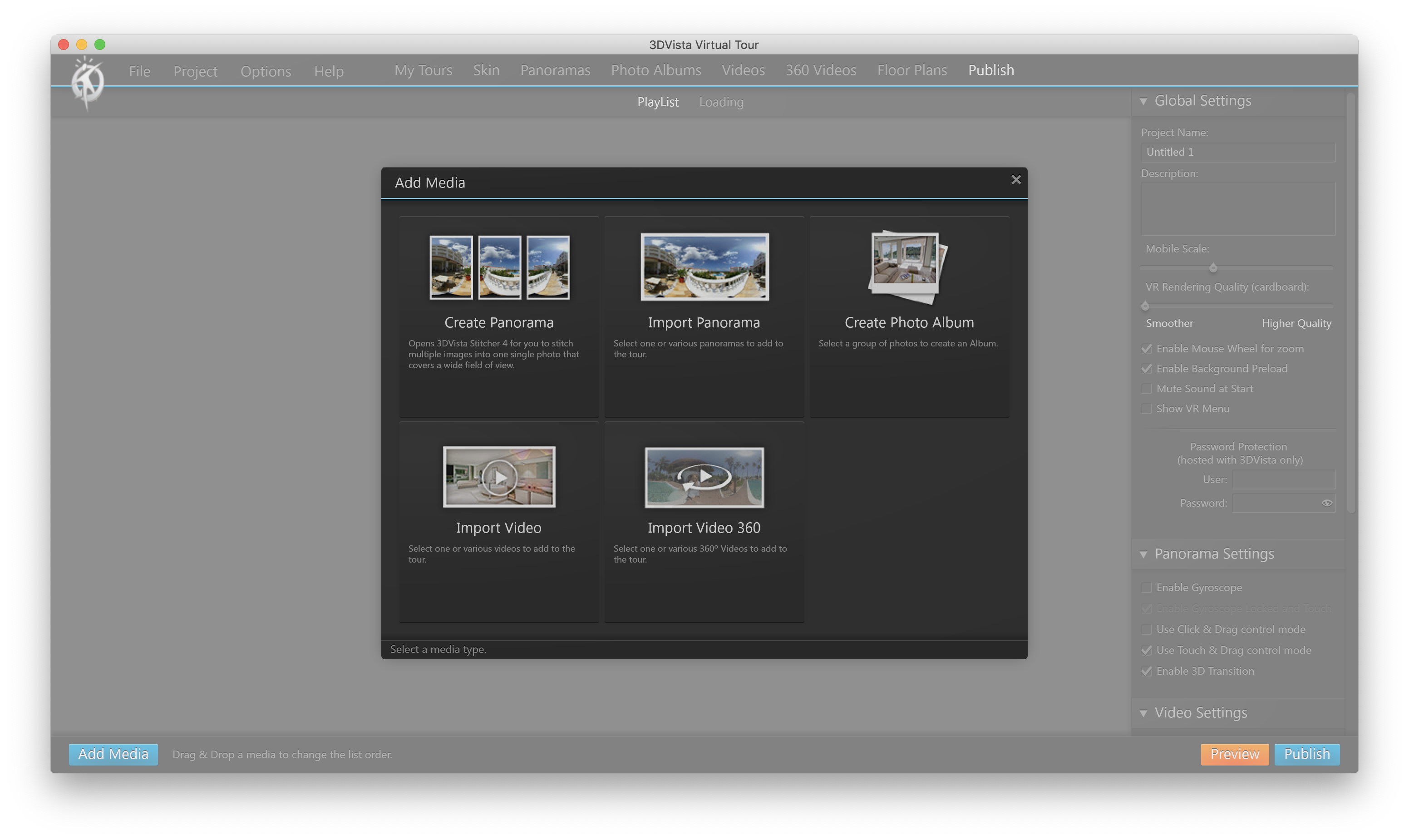 3dvista virtual tour suite tai 1