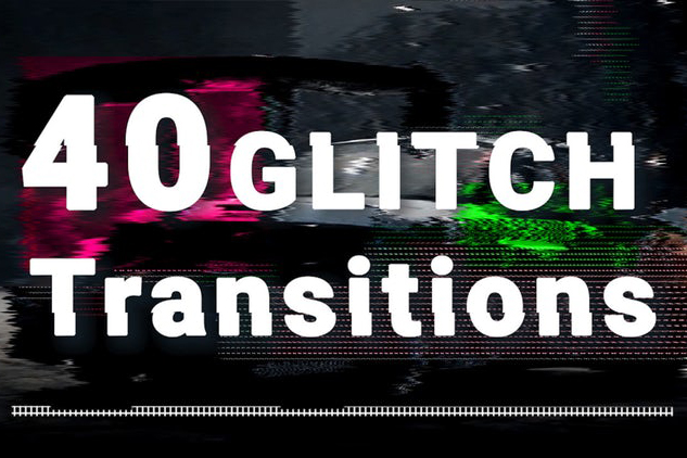 40 Glitch Transitions macOS – 40 hiệu ứng chuyển cảnh glitch 1 40 glitch transitions motionarray 221518