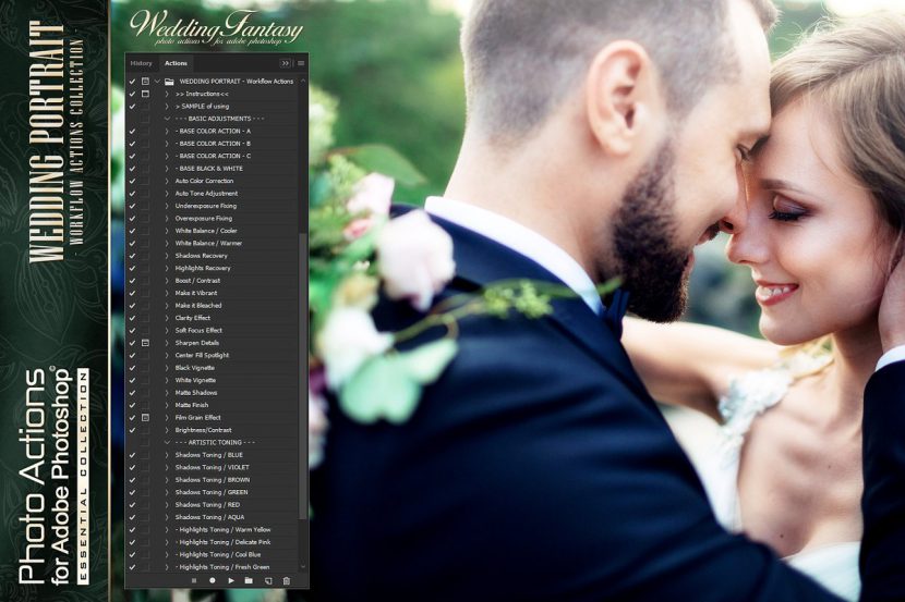 Actions for Photoshop MacOs / Wedding – Bộ Action chuyên cho ảnh cưới 1 4469548 actions for photoshop wedding 3 830x553 1