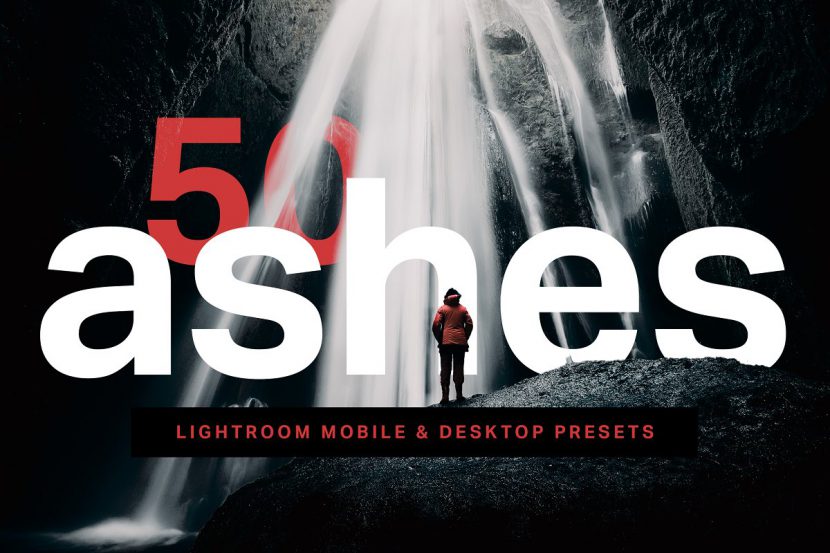 50 Ashes Lightroom MacOs Presets and LUTs chỉnh màu đẹp 1 50 ashes lightroom presets and luts download 830x553 1