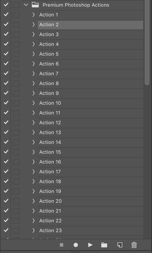60 premium photoshop actions