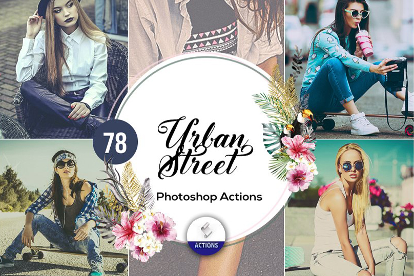 78 Urban Street Photoshop macOS Actions – Action tone màu lạ 1 78 urban street photoshop actions maclife