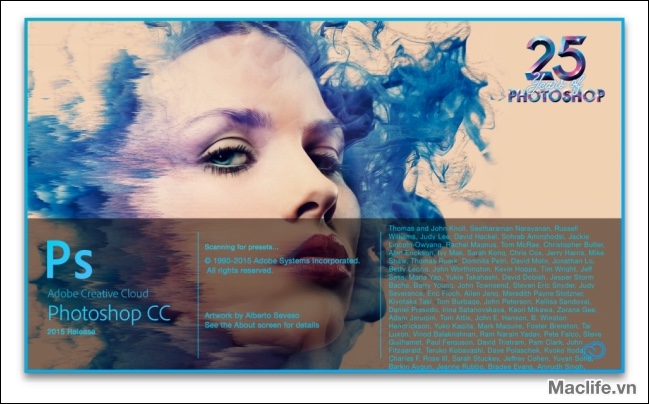 Adobe Photoshop CC 2015 macOS – Trình xử lý ảnh mạnh mẽ nhất 1 adobe photoshop cc 2015 cho mac