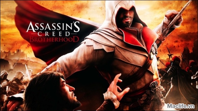 Assassins Creed Brotherhood MacOs – Game hành động, nhập vai 1 assassins creed brotherhood mac game hanh docca3cc82ng nhacca3cc82p vai khucc89ng