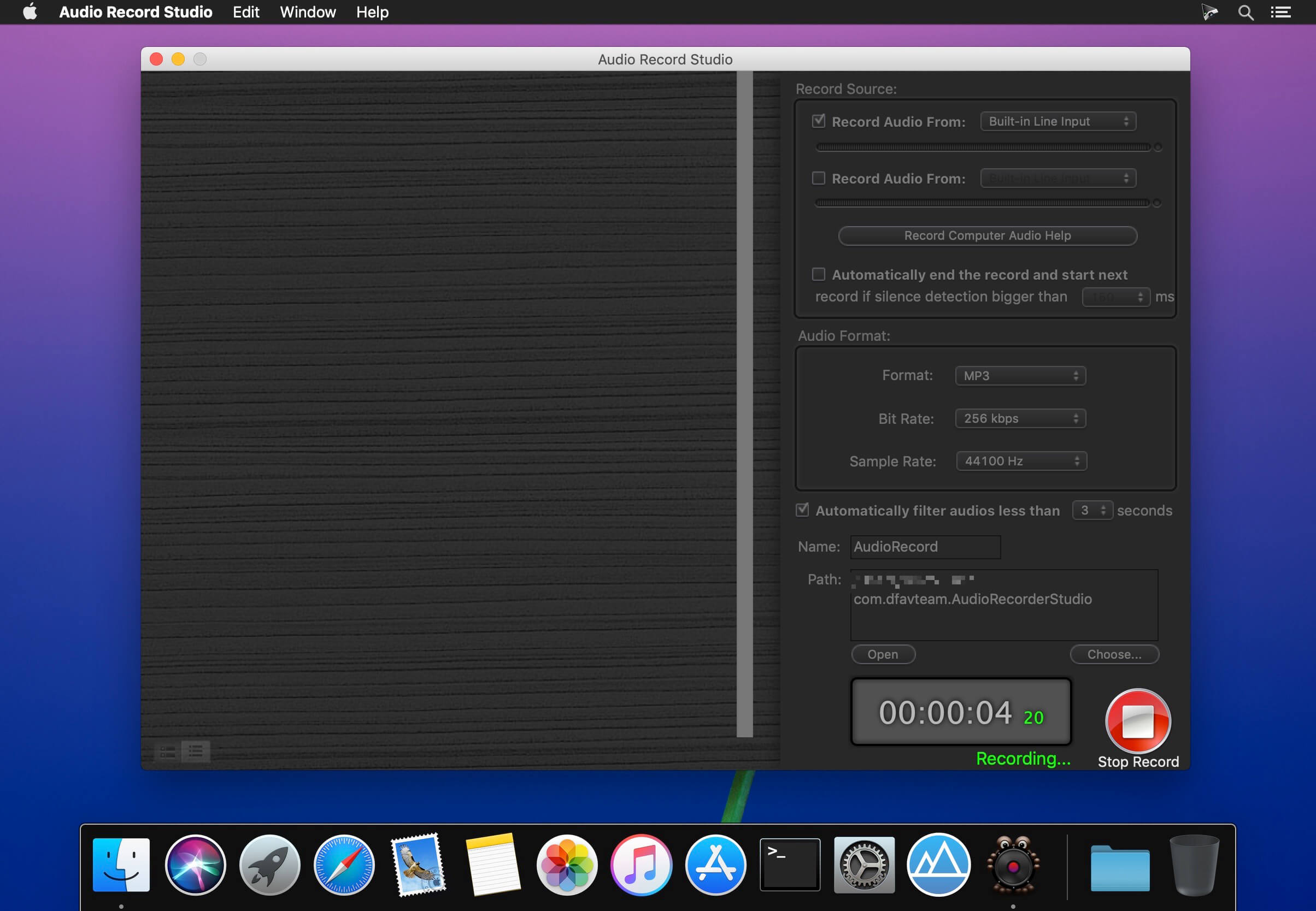 audio record studio 2