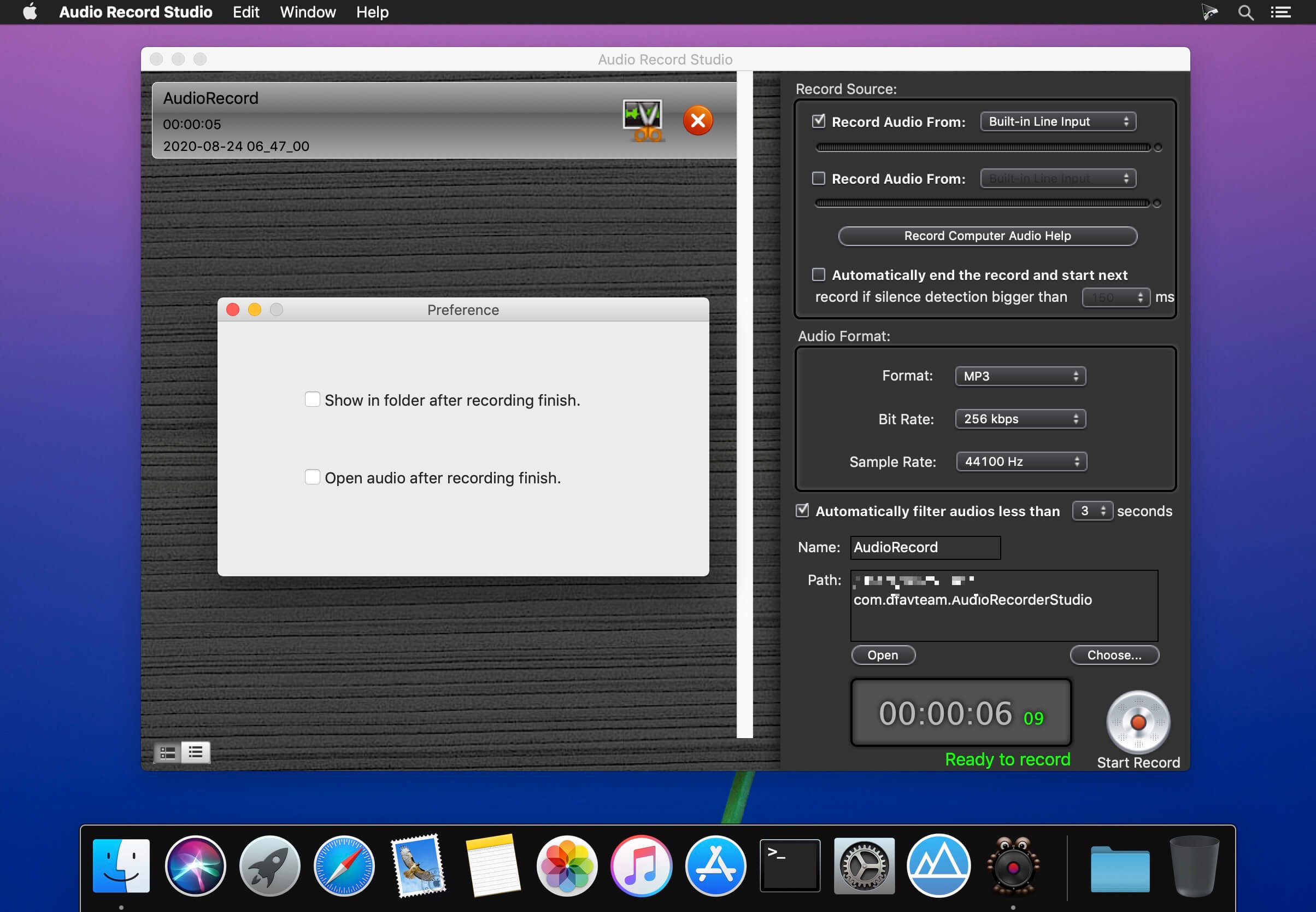 audio record studio 3