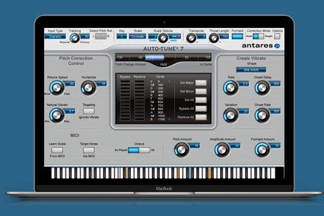 Antares Auto-Tune Pro MacOs – Trình biên tập âm thanh 1 autotune 7 slider