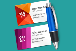 business card designer pro mac
