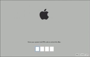 cai firmware password cho macbook 1