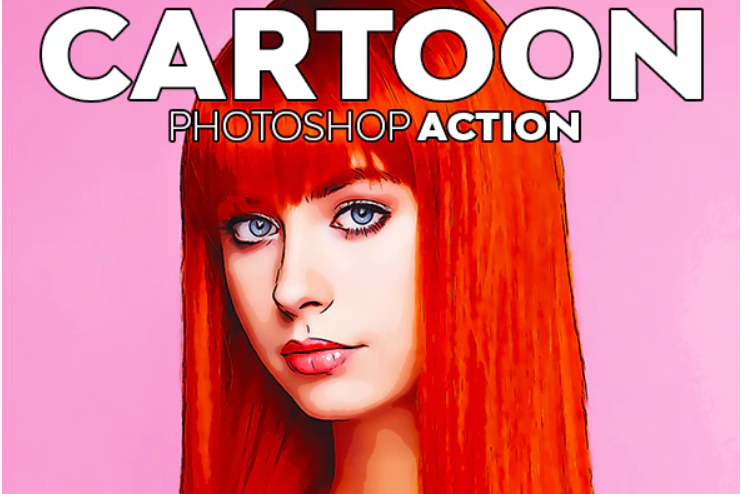 Cartoon Photoshop MacOs Action – Chuyển ảnh thật sang hoạt hình 1 cartoon action