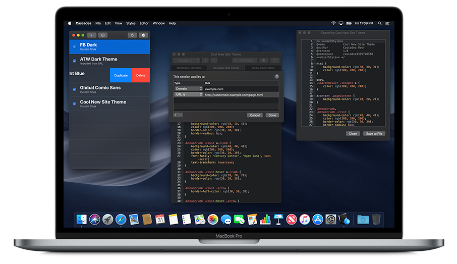 cascadea-mac cascadea mac