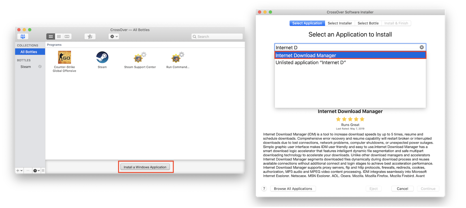 chay ung dung 32 bit tren macos catalina12 5