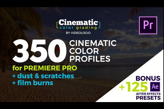 Cinematic Color Presets – 350 profiles for Premiere MacOs 1 cinematic color profiles image preview