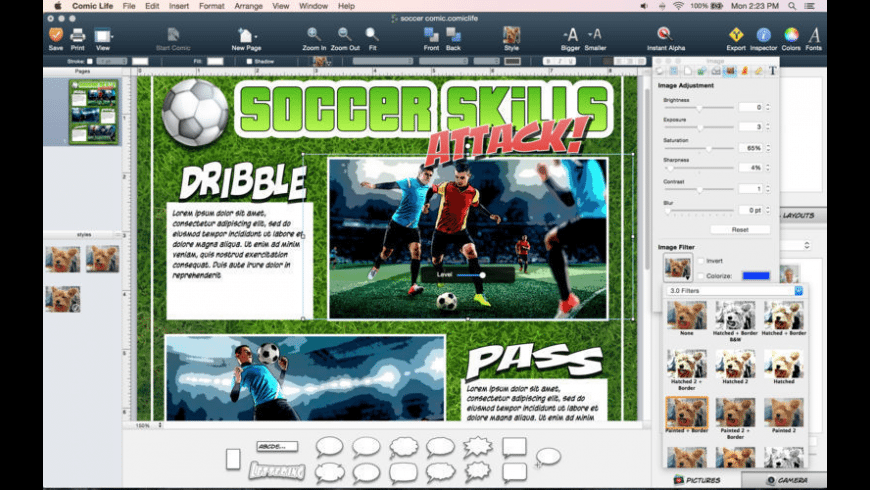 comic life 3 screenshot