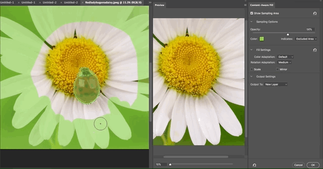content aware fill photoshop cc 2019