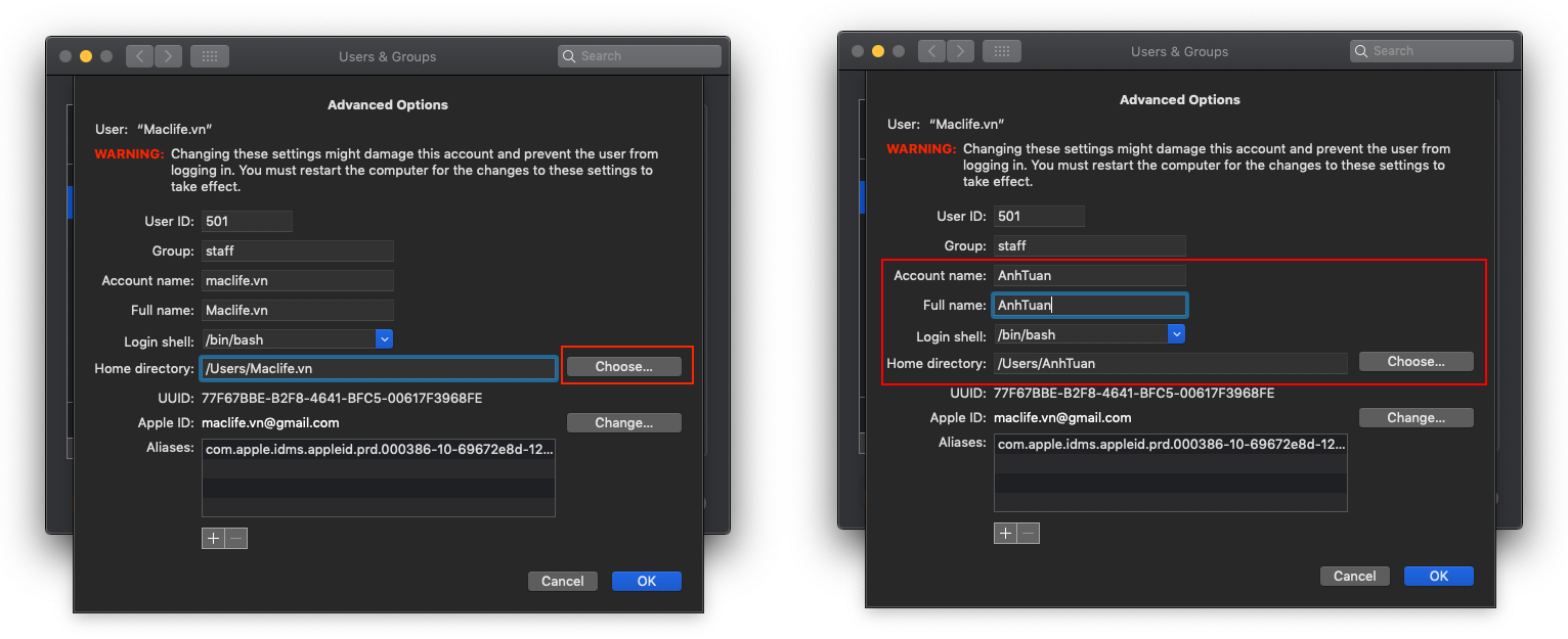 doi ten users mac 11