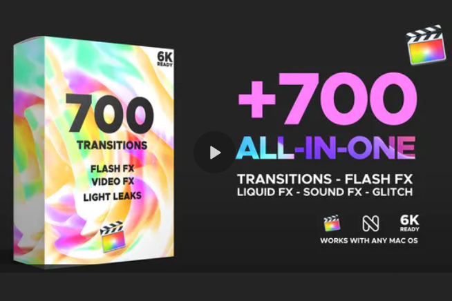FCPX Transitions – 700+ cho Final Cut Pro MacOs 1 fcpx transition