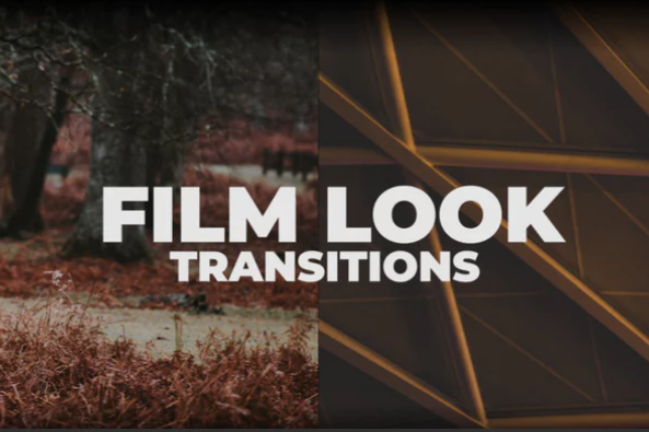 Motionarray Film Look Transitions cho Adobe Premiere Pro macOS 1 filmlook transition