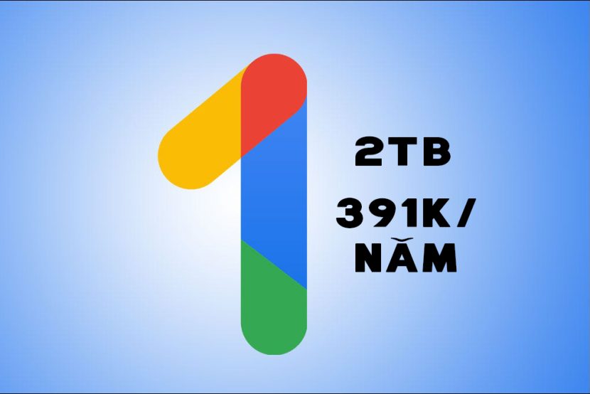 Hướng dẫn mua Google One MacOs 2TB giá 280k/năm 1 google one logo 830x554 1
