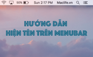 huong dan hien ten tren menubar