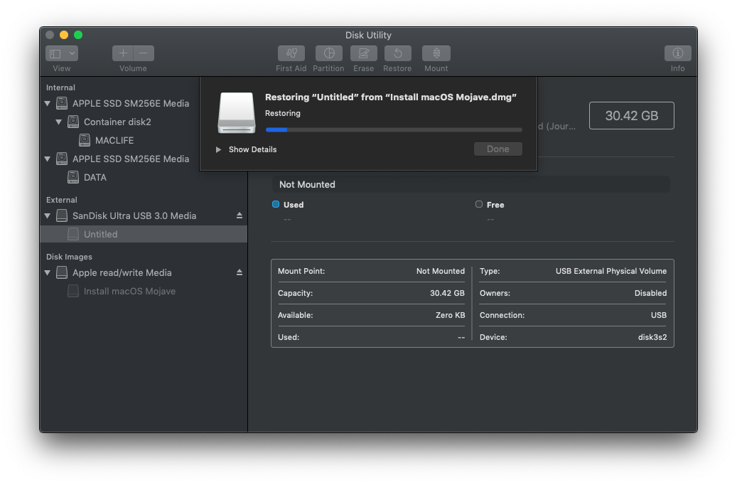 huong dan tao bo cai macos de nhat 5 1