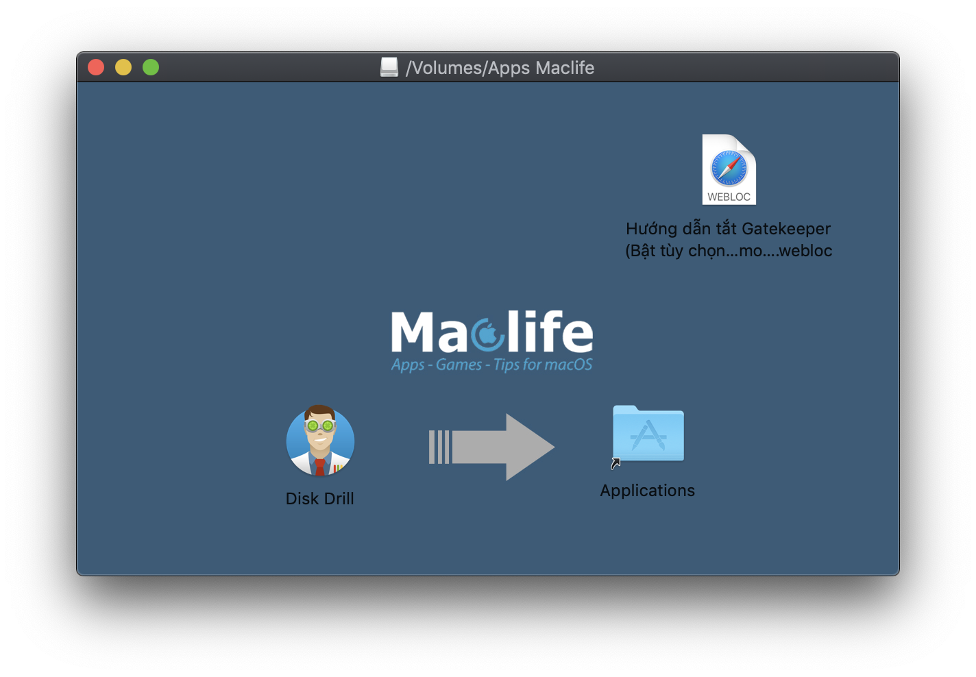 huong dan tao bo cai macos dung disk drill 1 1