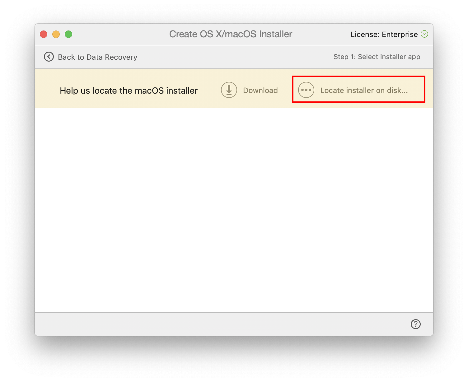 huong dan tao bo cai macos dung disk drill 5 1 1