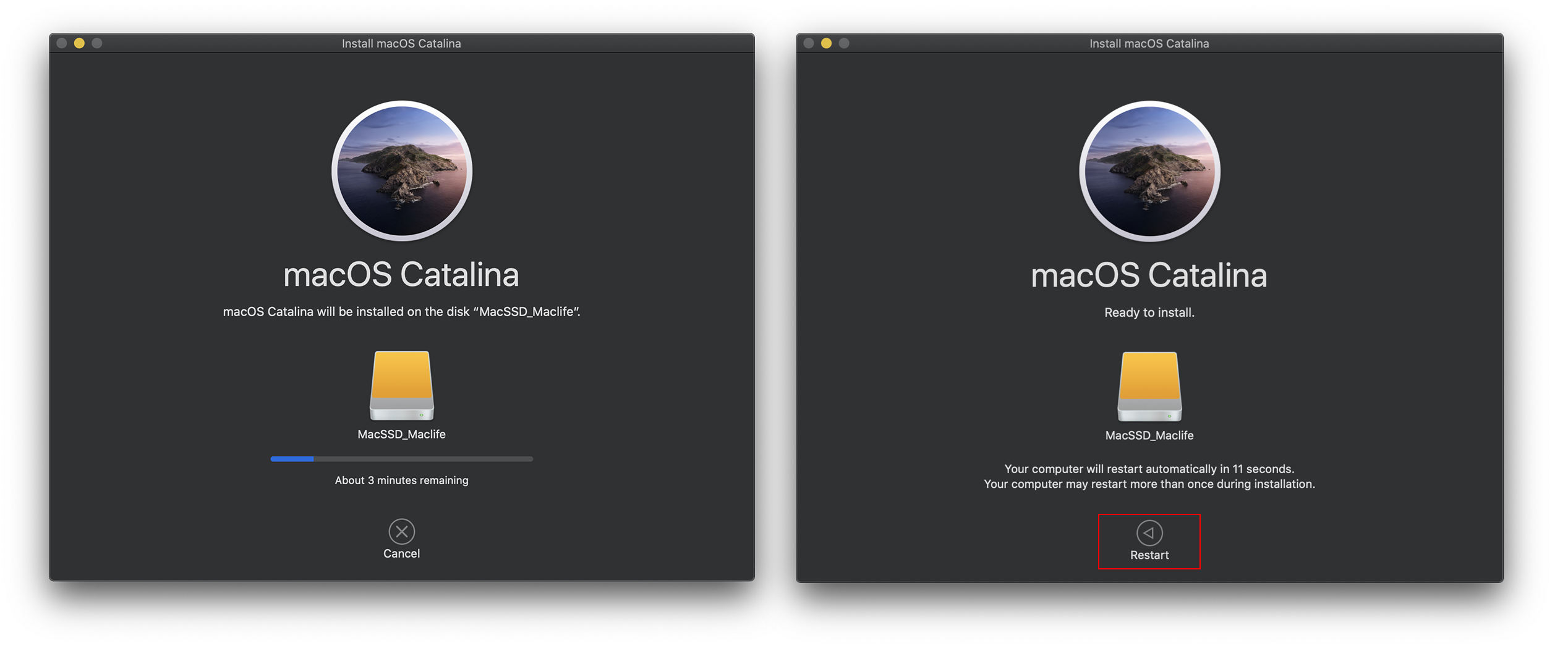 huong dan cai macos len o cung ngoai 6