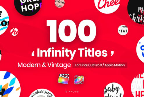 Infinity Titles Final Cut Pro MacOs - 100 mẫu 1 infinity titles for final cut pro