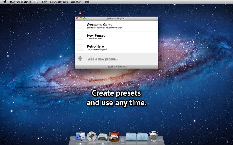joystick mapper mac