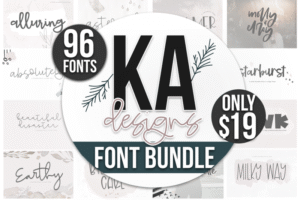 ka fonts design