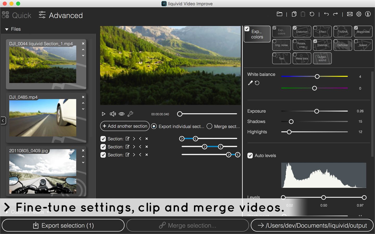 liquivid video improve mac