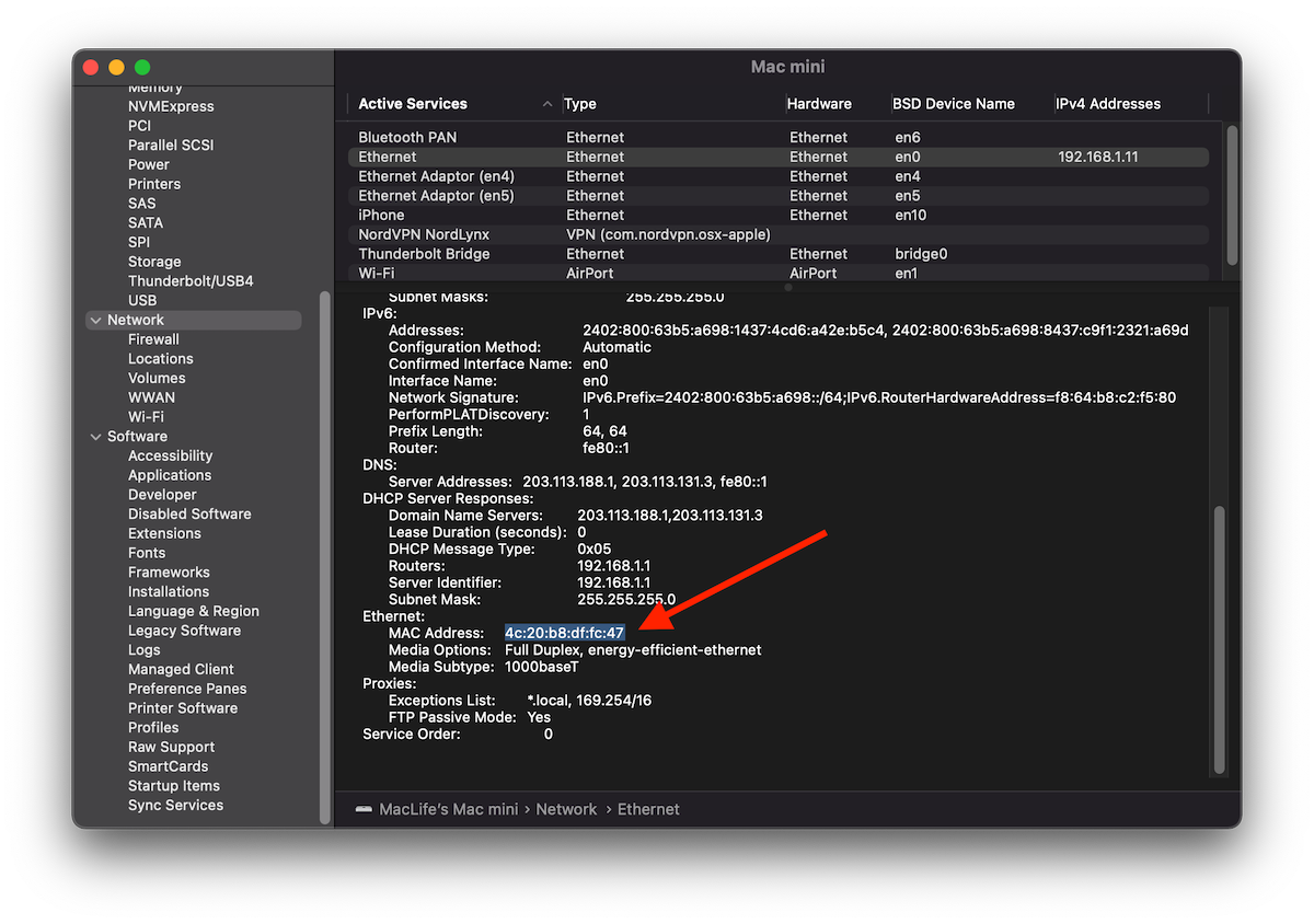 mac-address-hostid mac address hostid