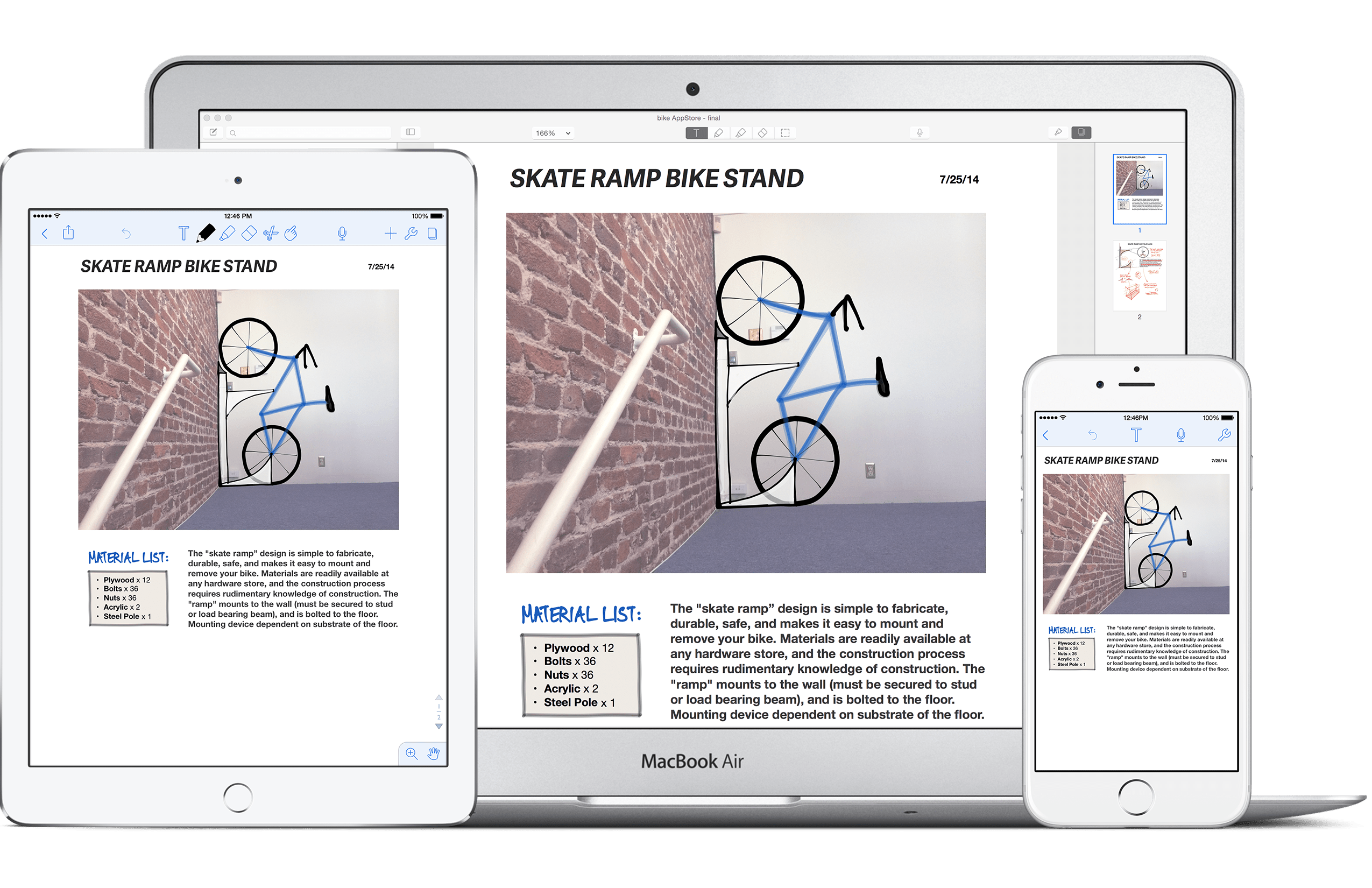 macbook ipad iphone using icloud