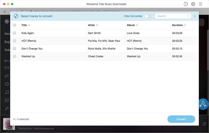 macsome tidal downloader2