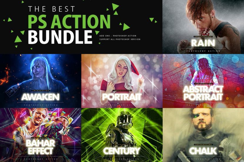 The Best PhotoshopMacOs Action Bundle – Gói 25 action 1 masterbundles the best photoshop action bundle1 830x553 1