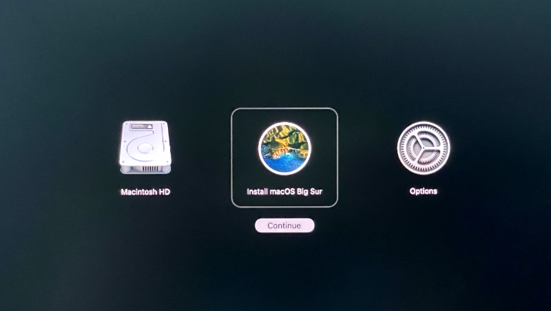 monterey to bigsur 1