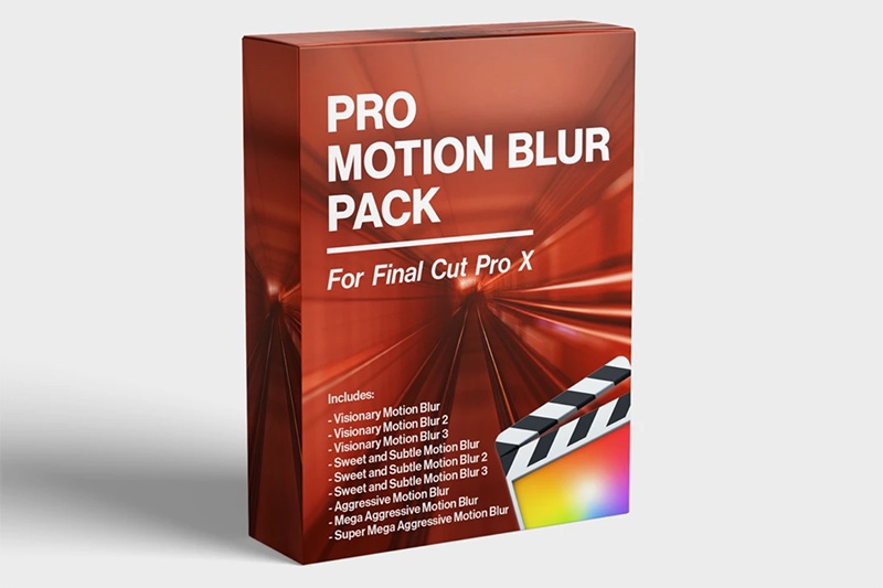 Pro Motion Blur Plug In – Hiệu ứng mờ cho Final Cut Pro macOS 1 pro blue transition