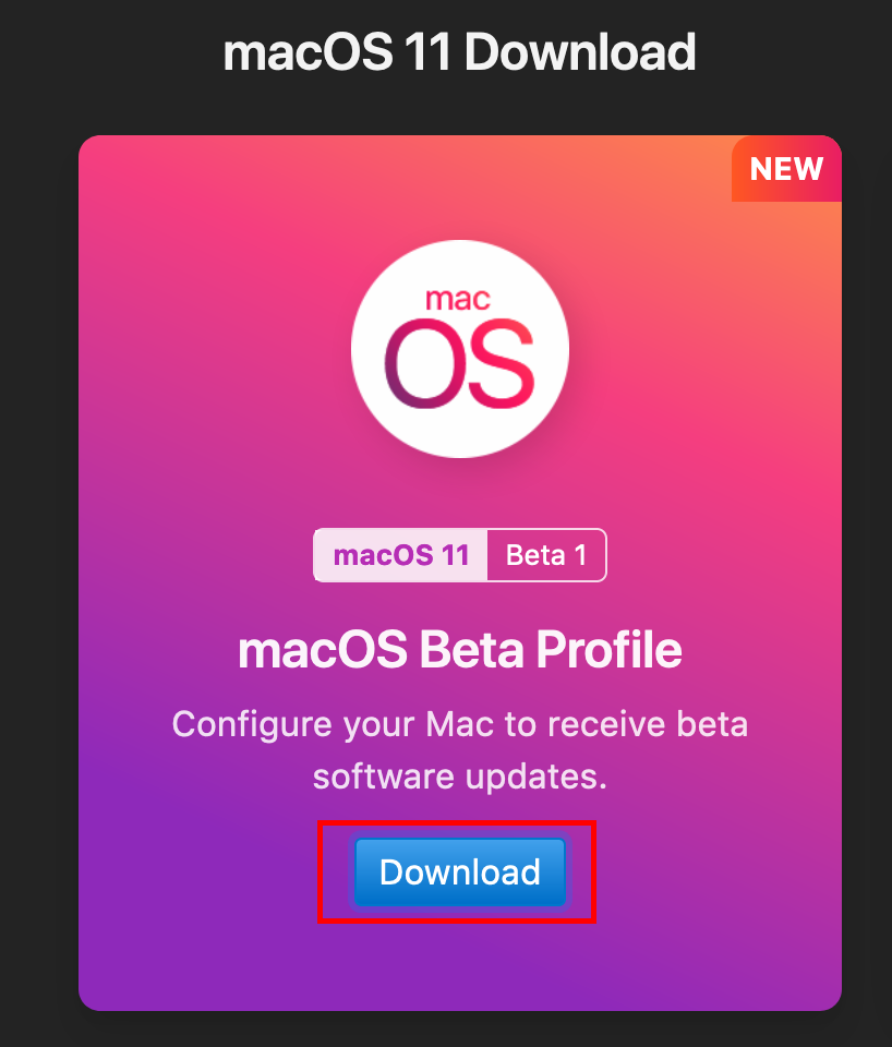 profile-beta-macos profile beta macos