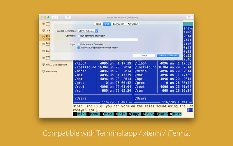 ssh-shell-mac ssh shell mac
