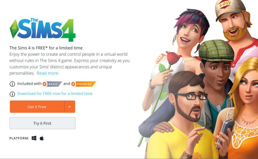 TheSims4macOs đang miễn phí từ nay tới 28/5/2019 1 thesims4free 830x514 1