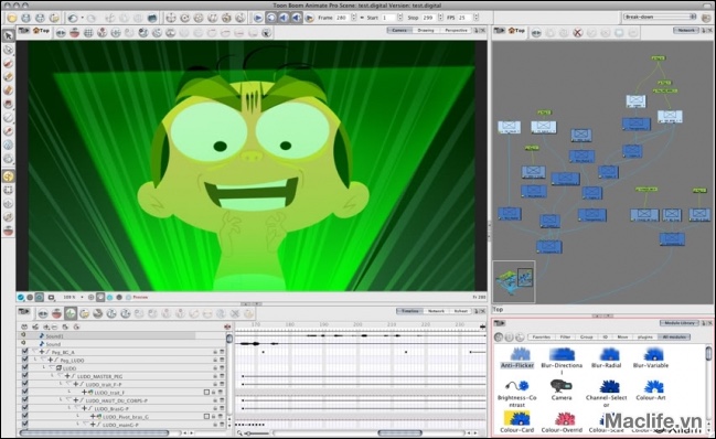 Toon Boom Animate Pro MacOs – Phim hoạt hình chuyên nghiệp 1 toom boom
