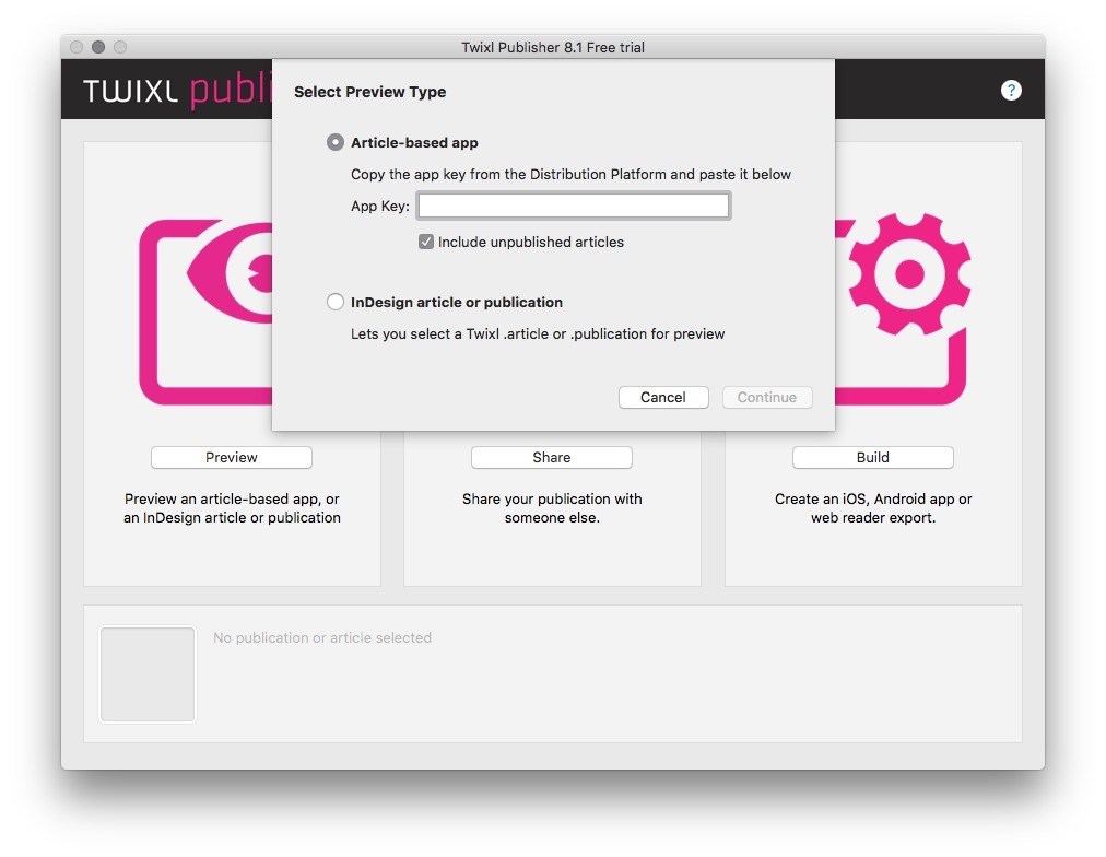 twixl publisher cho mac
