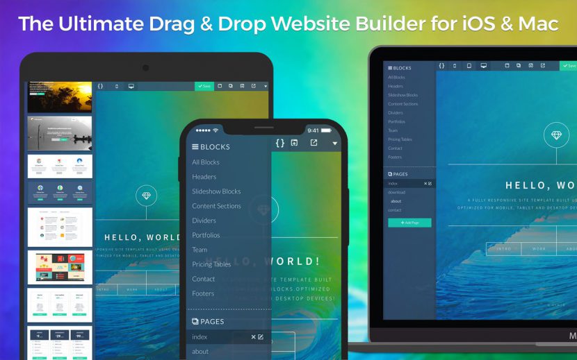 UXWeb MacOs – Drag & Drop Builder 1 uxweb mac 830x519 1