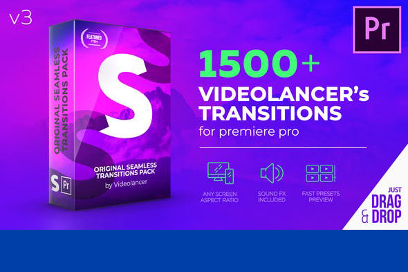 Videolancer Transitions Premiere Pro MacOs - 1500+ hiệu ứng chuyển cảnh 1 videolancers transitions for premiere pro