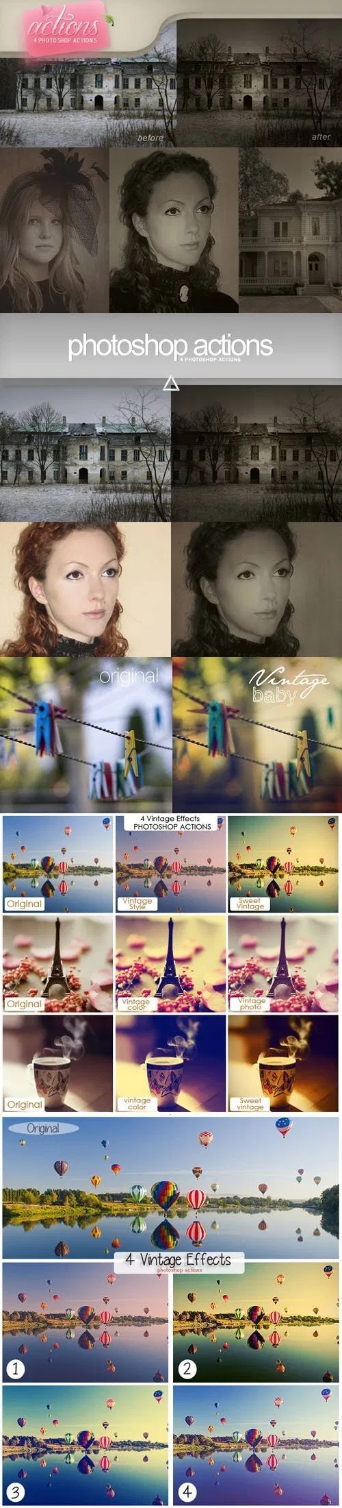 vintage-photoshop-action vintage photoshop action